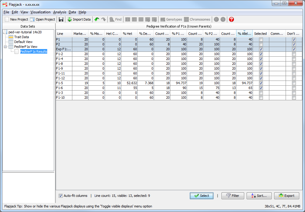 AnalysisResultTable