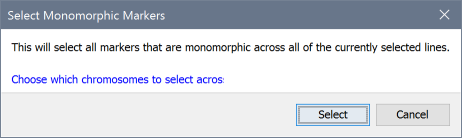MonomorphicMarkers