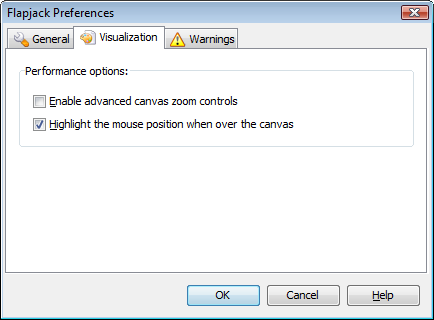 PreferencesDialogVisualization